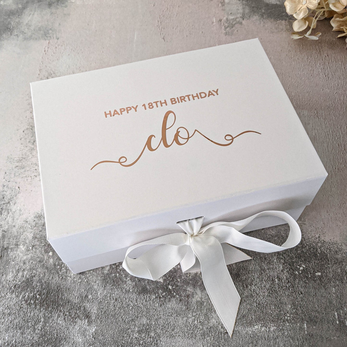 Personalised Christmas Gift Box - Medium A5 Size