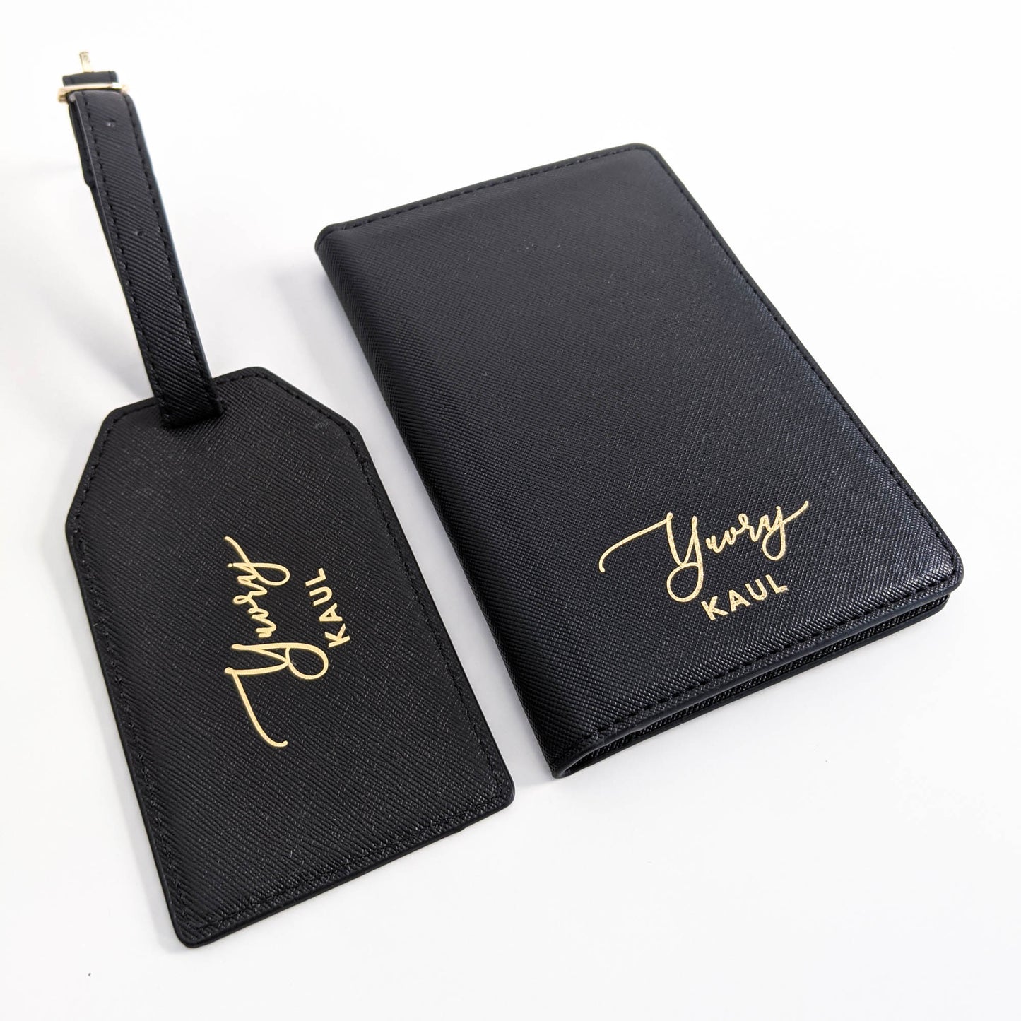 Personalised Passport Holder & Luggage Tag